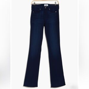 PAIGE 24 Manhattan Dark Blue Boot Cut Jeans High Rise Ayleen